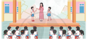 Nghe phát động phong trào Kế hoạch nhỏ. Đại diện các lớp nêu một số việc làm phù hợp để tham gia phong trào