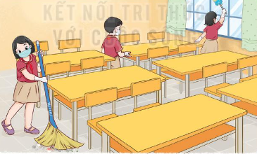 Thực hiện kế hoạch giữ gìn trường học xanh, sạch, đẹp