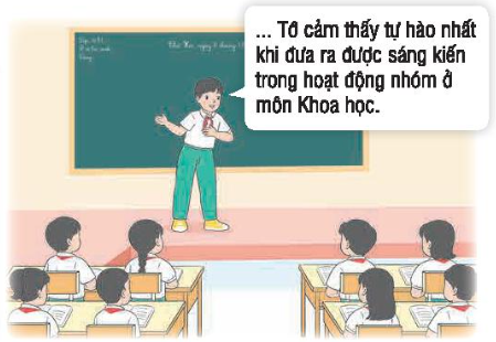 Giới thiệu một việc làm đáng tự hào mà em đã thực hiện trong tuần qua.