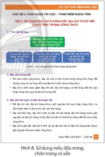 a) Nhập nội dung phần chính và thực hiện tạo danh sách dạng liệt kê, đánh số trang thêm đầu trang, chân trang, định dạng văn bản để được trang văn bản như ở Hình 1...