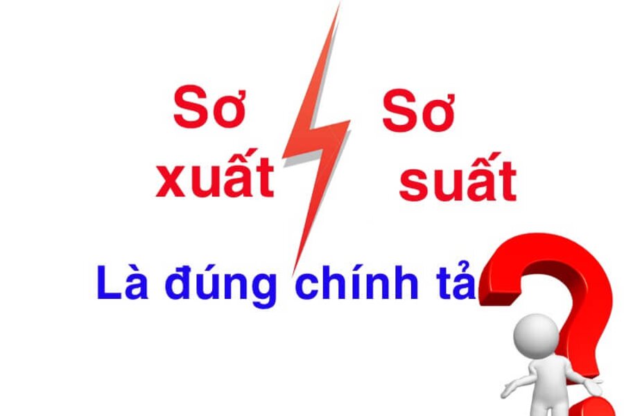 Sơ Xuất Hay Sơ Suất? Từ Nào Mới Đúng Chính Tả Tiếng Việt?